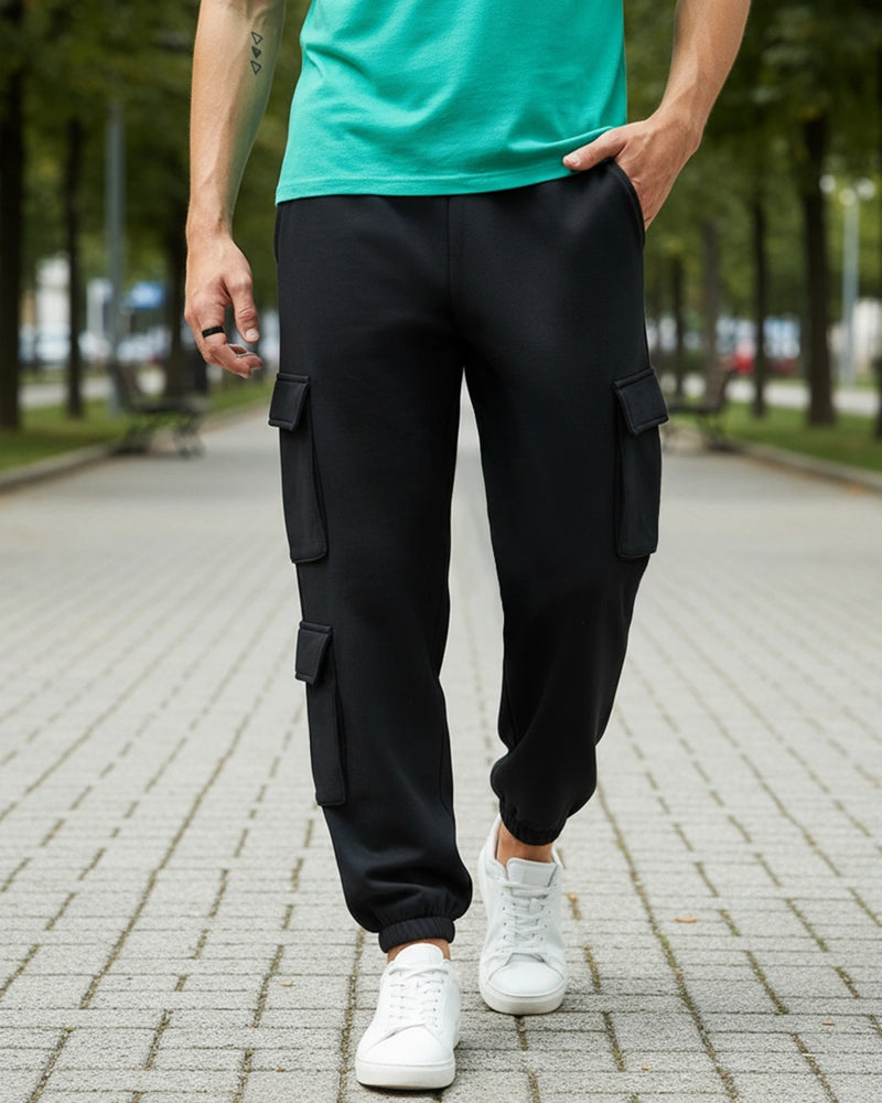 Oversized Cargo Warm Joggers
