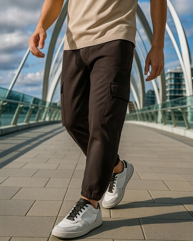 Oversized Cargo Warm Joggers